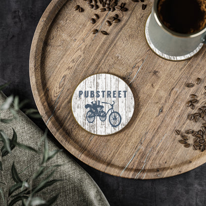Pubstreet Classic Logo Coaster Set