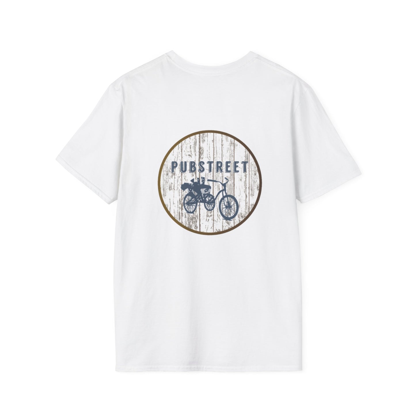 Pubstreet Unisex Softstyle T-Shirt | Casual Cotton Tee for Social Gatherings & Events