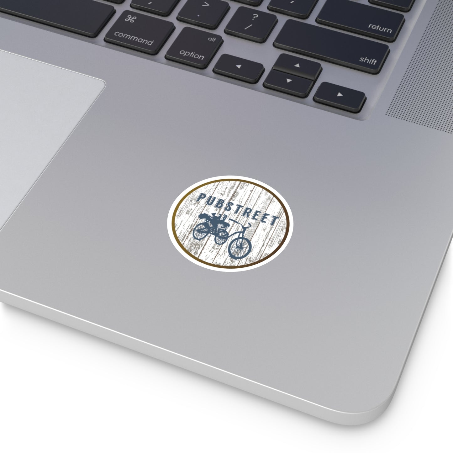 Pubstreet Round Stickers for Indoor & Outdoor Use | Fun Decor & Personalization